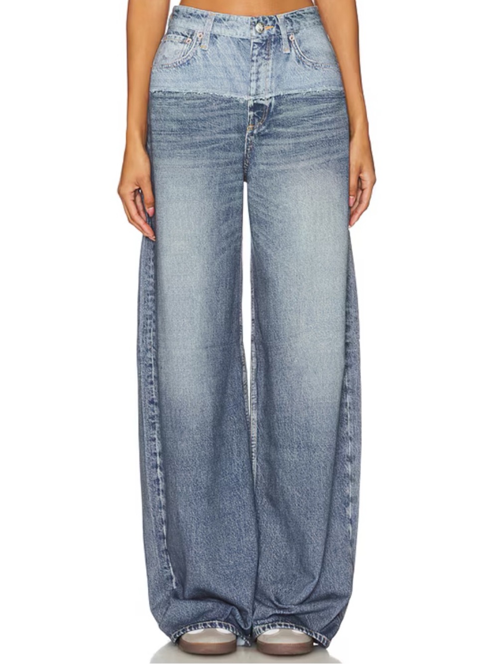 RAG & BONE Women’s Size 28 Miramar Sofie High Waist Cotton Terry Sweatpant Jeans